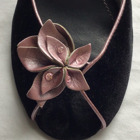 Steve Madden Velvet peep toe heels - Picture 4 of 10